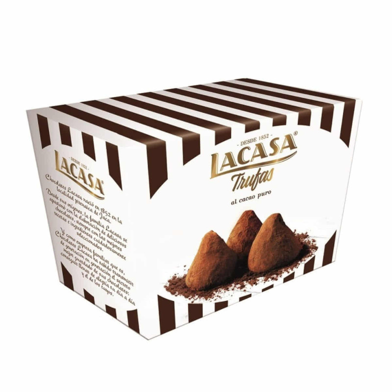 Imagen trufas al cacao puro 85grs