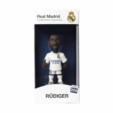 imagen 2 de figura minix rudiger 12 cm real madrid