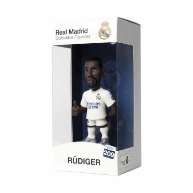 imagen 3 de figura minix rudiger 12 cm real madrid