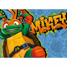imagen 2 de puzzle tortugas ninja 4x100 piezas ravensburger