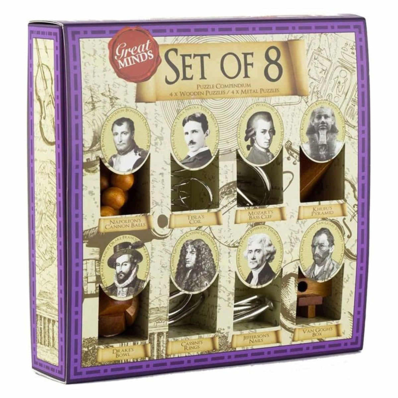 Imagen set de ocho juegos de habilidad madness toys