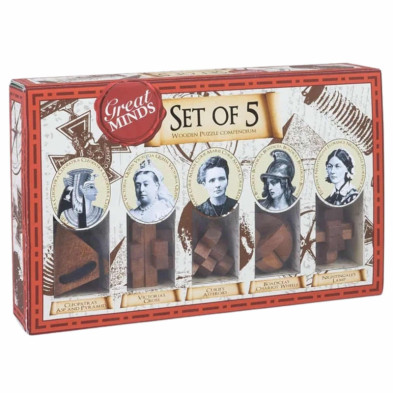 Imagen set de cinco juegos de habilidad madness toys