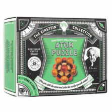 Imagen juego de ingenio einstein the atom puzzle