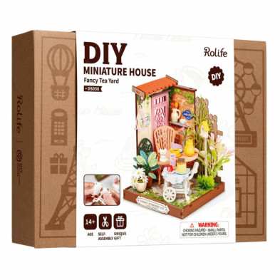imagen 6 de puzzle de madera face tea yard robotime imagen 6 de puzzle de madera face tea yard robotime