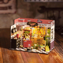 imagen 1 de puzzle de madera garage workshop robotime