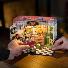 imagen 4 de puzzle de madera garage workshop robotime