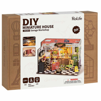 imagen 6 de puzzle de madera garage workshop robotime
