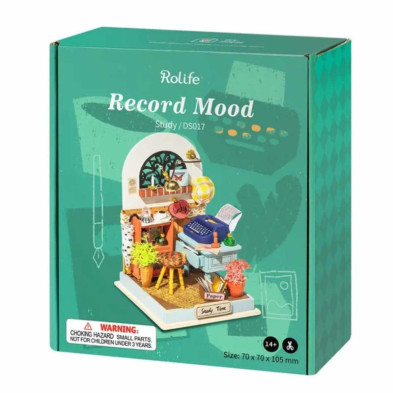 imagen 3 de puzzle de madera record mood robotime