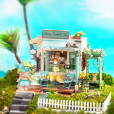 imagen 1 de puzzle de madera flowery sweets & teas robotime
