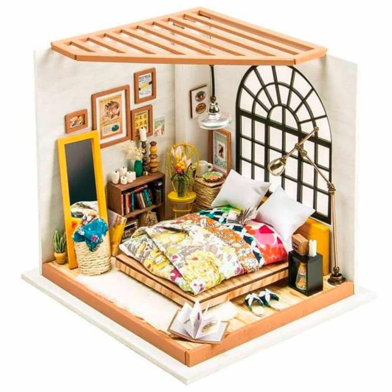 Imagen puzzle de madera alices dreamy bedroom robotime Imagen puzzle de madera alices dreamy bedroom robotime