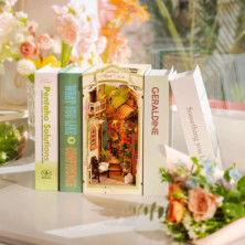 imagen 2 de puzzle de madera floral corner