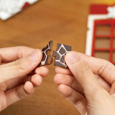 imagen 3 de puzzle de madera christmas indoor scene