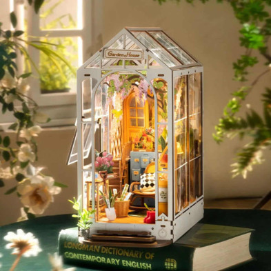 imagen 1 de puzzle de madera flower house
