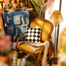 imagen 3 de puzzle de madera flower house