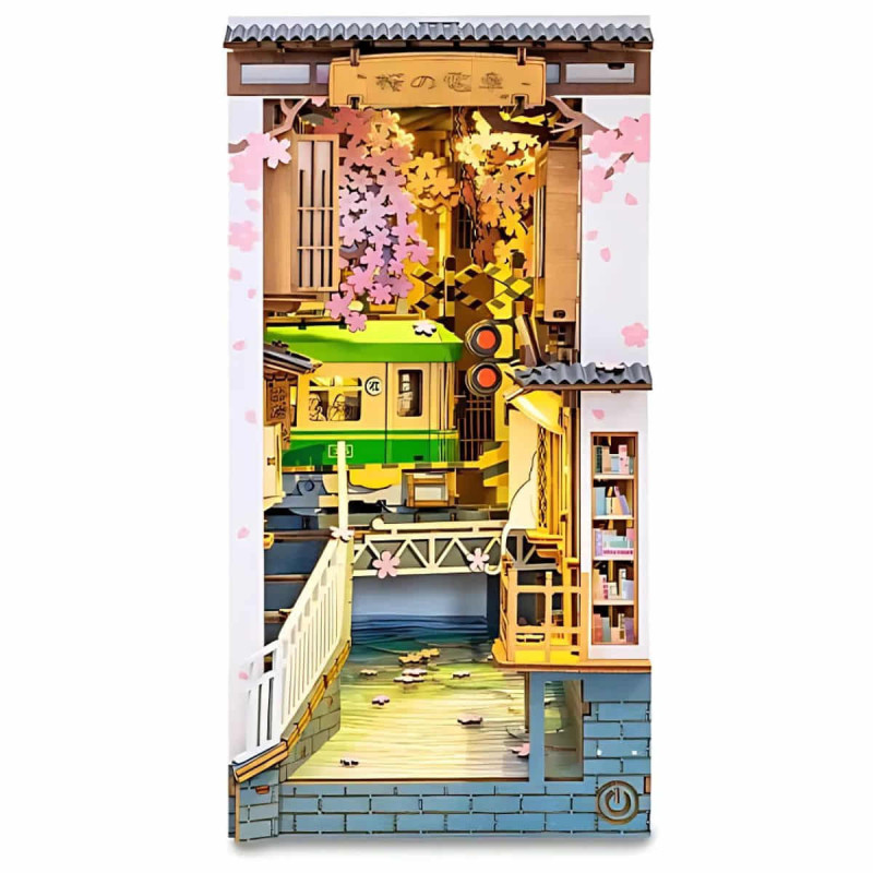Imagen puzzle de madera sakura densya Imagen puzzle de madera sakura densya
