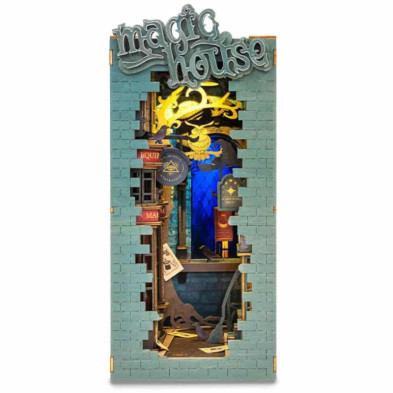 Imagen puzzle de madera magic house