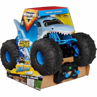 imagen 1 de coche radio control monster jam megalodon storm