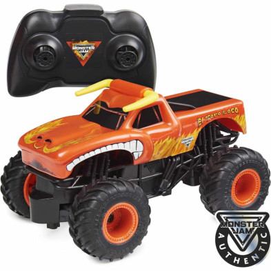 imagen 1 de coche radio control monster jam toro loco 1:24