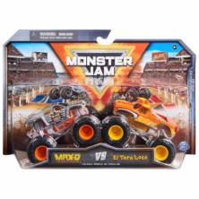 imagen 1 de pack monster jam toro loco vs max-d