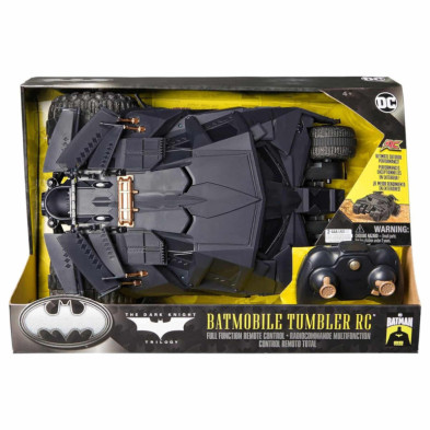 imagen 2 de coche radio control batmobile tumbler 85 aniversar