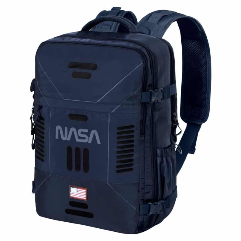 Imagen mochila nasa mercury azul 47cm Imagen mochila nasa mercury azul 47cm