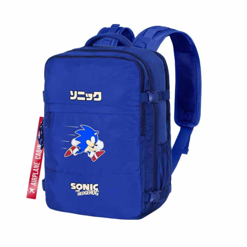 Imagen mochila sonic mercury azul 40cm Imagen mochila sonic mercury azul 40cm