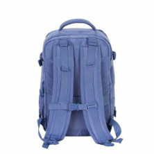 imagen 2 de mochila lilo & stitch mercury azul 40cm