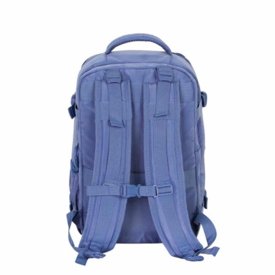 imagen 2 de mochila lilo & stitch mercury azul 40cm