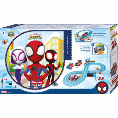 imagen 1 de pista de carreras spidey y sus amigos carrera firt