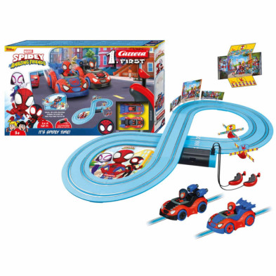 imagen 2 de pista de carreras spidey y sus amigos carrera firt