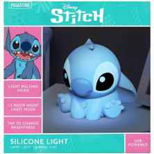 imagen 2 de lámpara de silicona 3d stitch 15 cm paladone con
