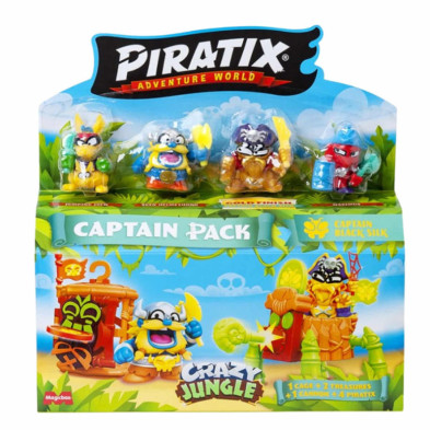 Imagen piratix crazy jungle captain pack