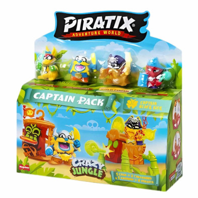 imagen 1 de piratix crazy jungle captain pack