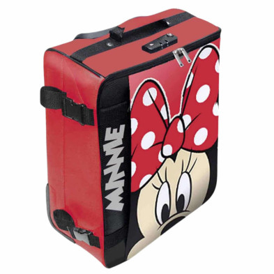 Imagen maleta de cabina minnie mouse plegable