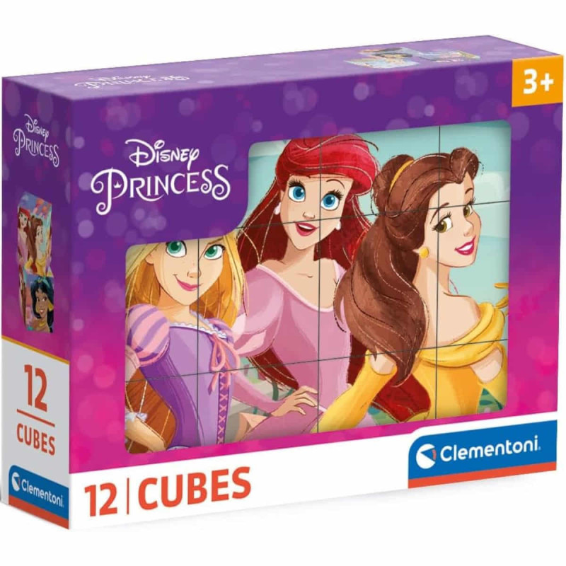 Imagen puzle cubos princesa 6 piezas clementoni Imagen puzle cubos princesa 6 piezas clementoni