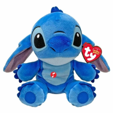 Imagen peluche stitch beanie babies 15cm