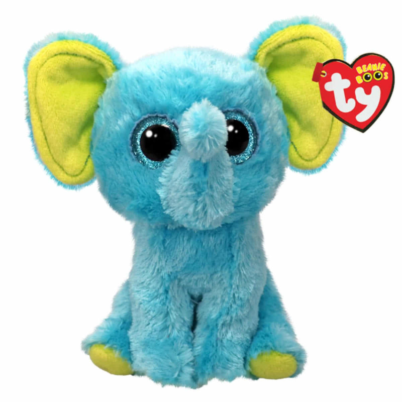 Imagen peluche beanie boos elefante 15cm