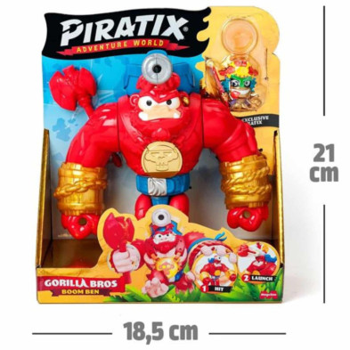 imagen 2 de piratix crazy jungle ben gorila bros