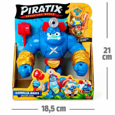 imagen 2 de piratix crazy jungle jack gorila bros