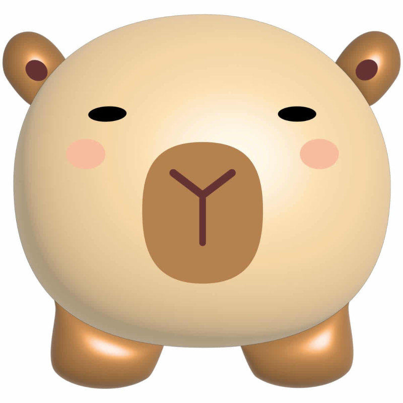 Imagen hucha capybara Imagen hucha capybara