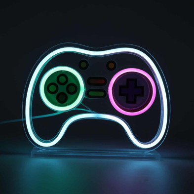 Imagen letrero led lets play