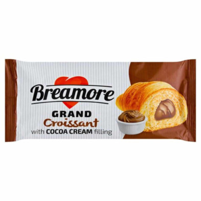 Imagen croissant crema de cacao breamore 80grs 20u