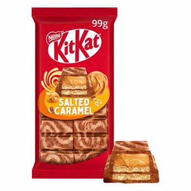 Imagen tableta kit-kat salted caramel 99grs 15 u Imagen tableta kit-kat salted caramel 99grs 15 u
