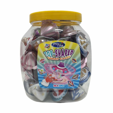 imagen 1 de top shaped gummy candy 18grs 50u
