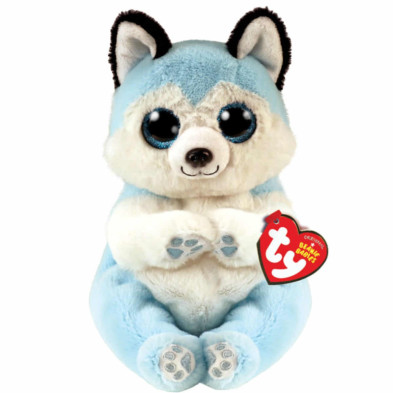 Imagen peluche beanie bellies thunder husky 15cm ty Imagen peluche beanie bellies thunder husky 15cm ty