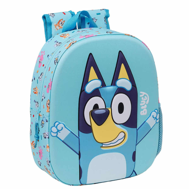 Imagen mochila bluey 3d 33cm Imagen mochila bluey 3d 33cm