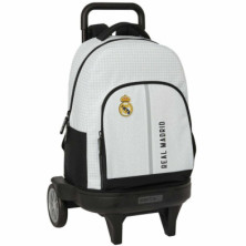 Imagen mochila real madrid con ruedas 45cm