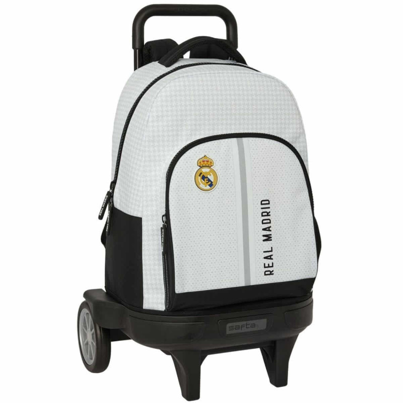 Imagen mochila real madrid con ruedas 45cm Imagen mochila real madrid con ruedas 45cm