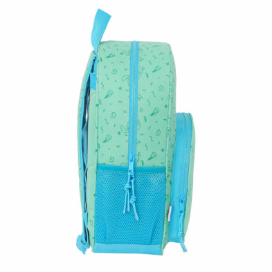 imagen 2 de mochila stitch aloha 42cm adapatable a carro