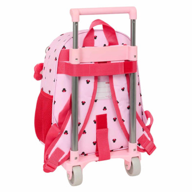 imagen 1 de mochila minnie mouse naive 34cm con carro